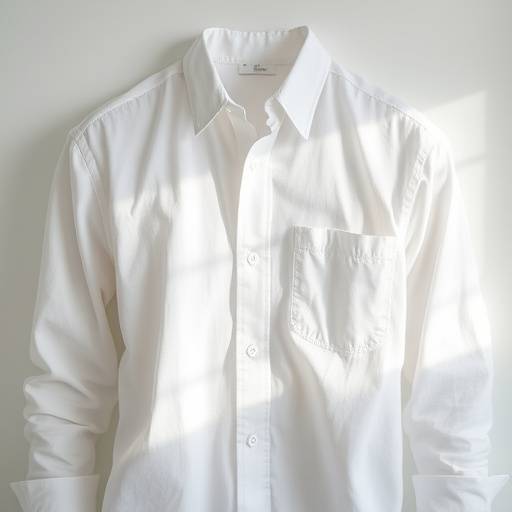 Camisa de linho branca